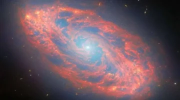 تلسكوب جيمس ويب يلتقط تفاصيل دقيقة لمجرة حلزونية في أحدث صورة فلكية